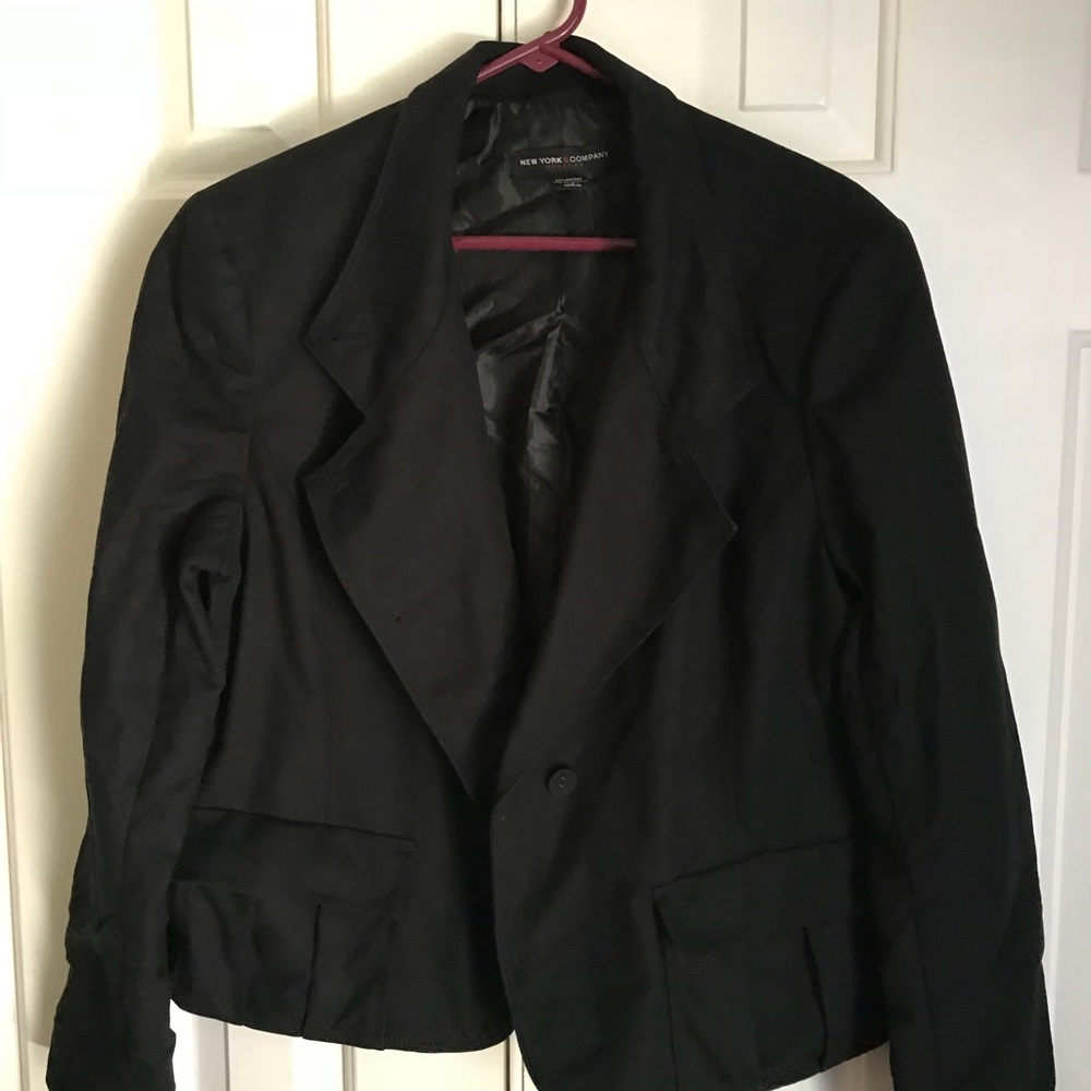 Black business jacket